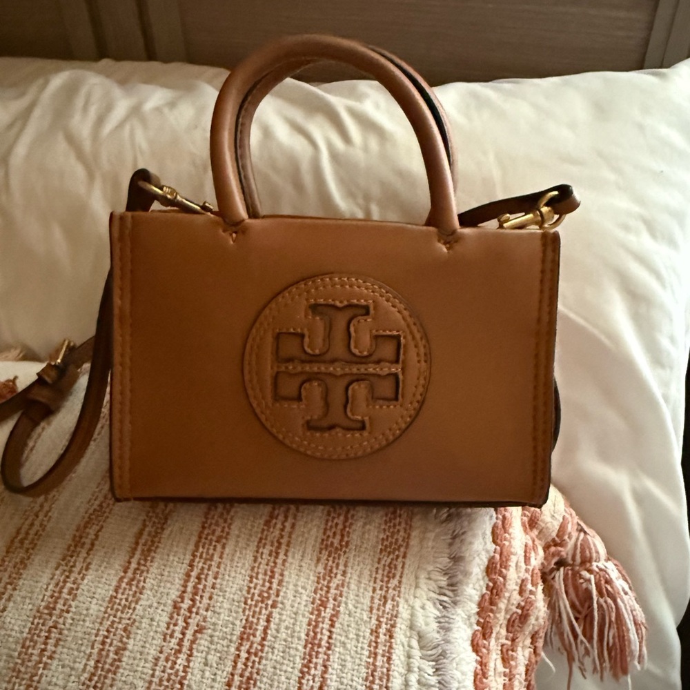 Tory Burch Mini Brown Leather Handbag